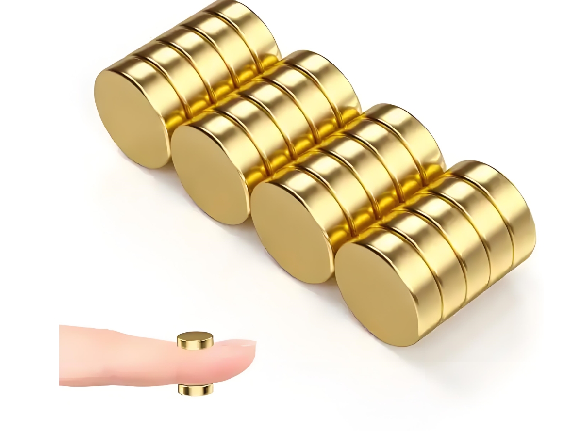 NdFeB Magnet with Gold 