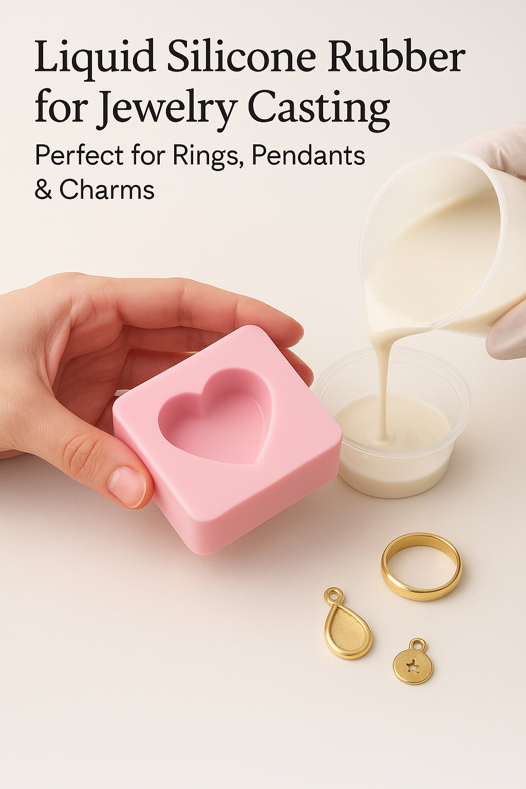 Liquid Silicone Rubber for Jewelry Casting – Perfect for Rings, Pendants & Charms