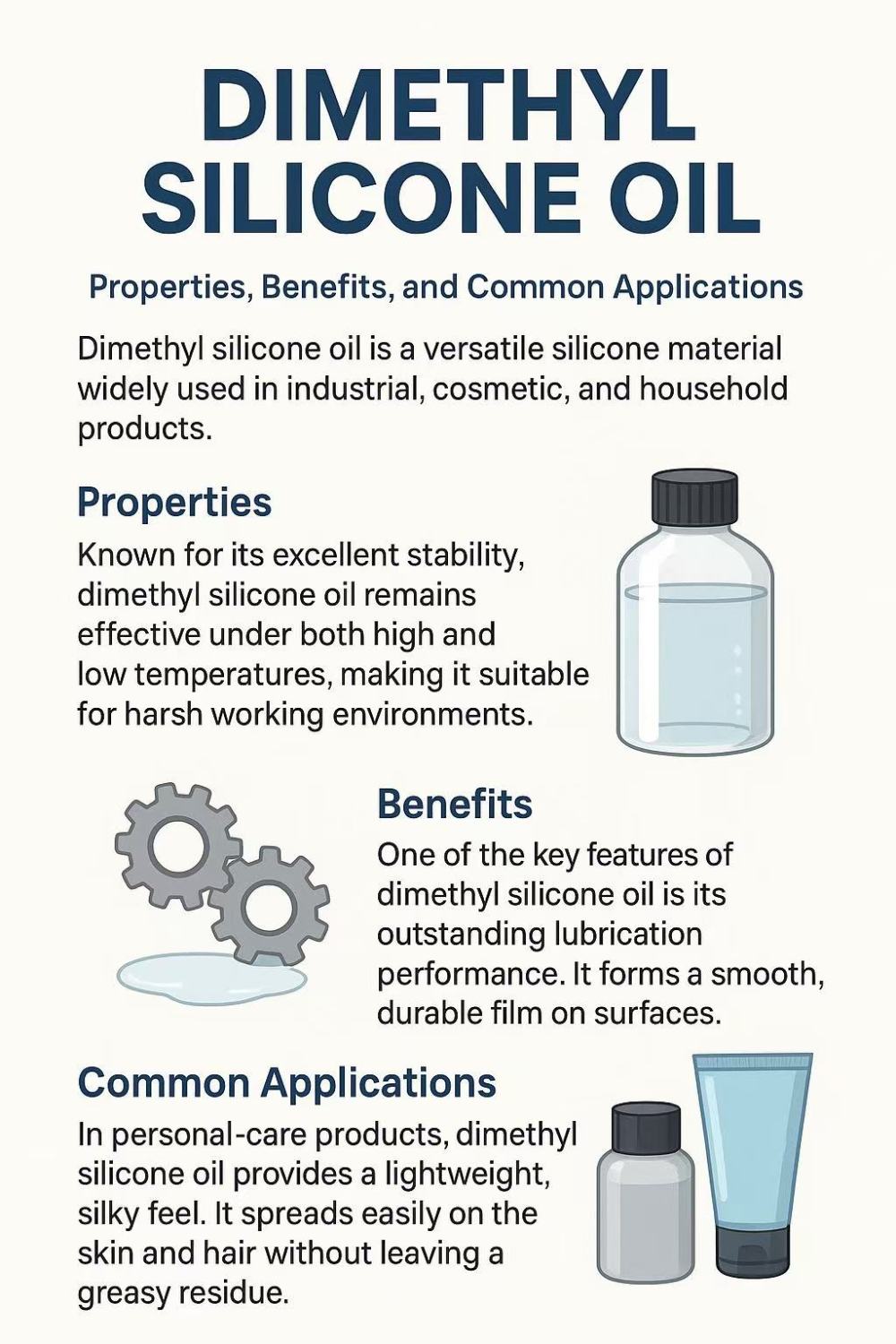 ​Dimethyl Silicone Oil: Properties, Benefits, and Common Applications