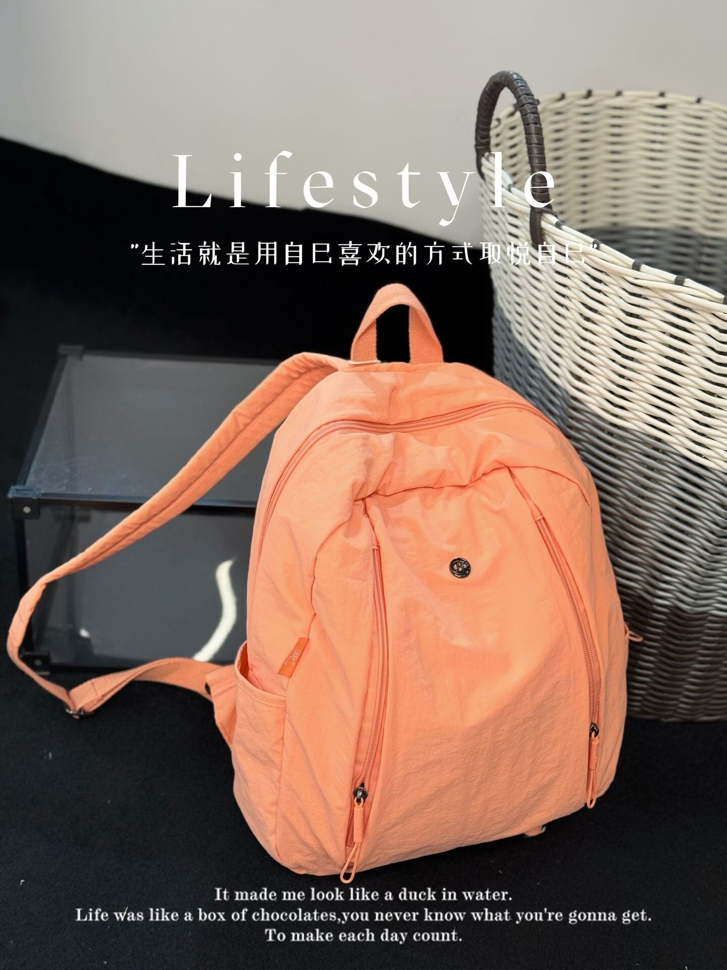 Canvas backpack