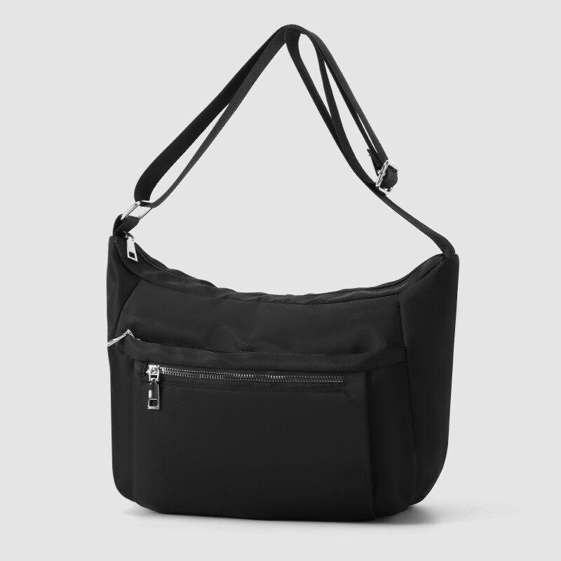 Leisure canvas crossbody bag