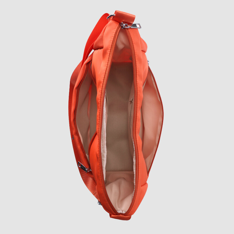 Leisure canvas crossbody bag