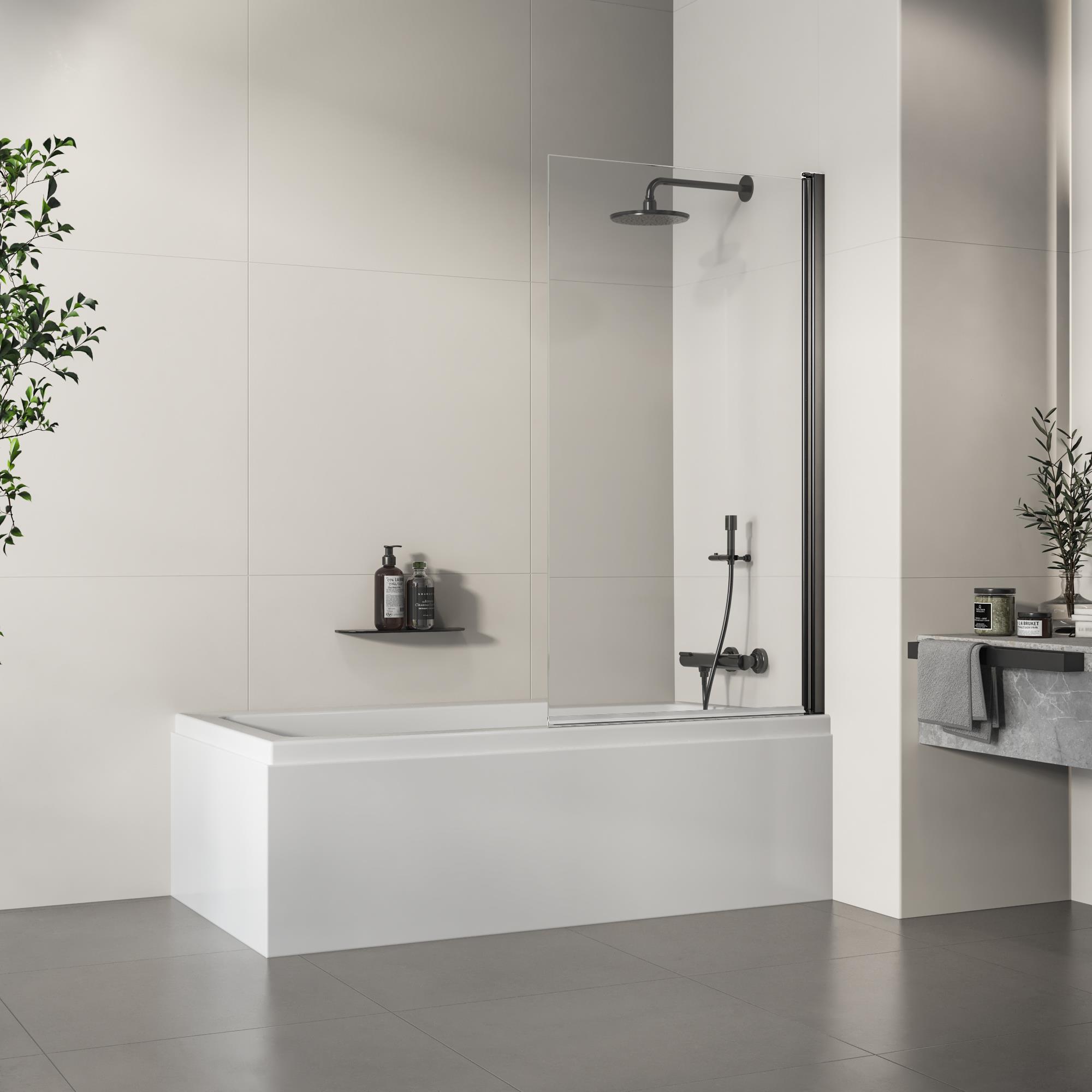 603Y11 Single-line bathtub screen