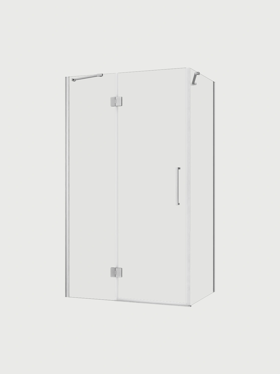 Hinged door