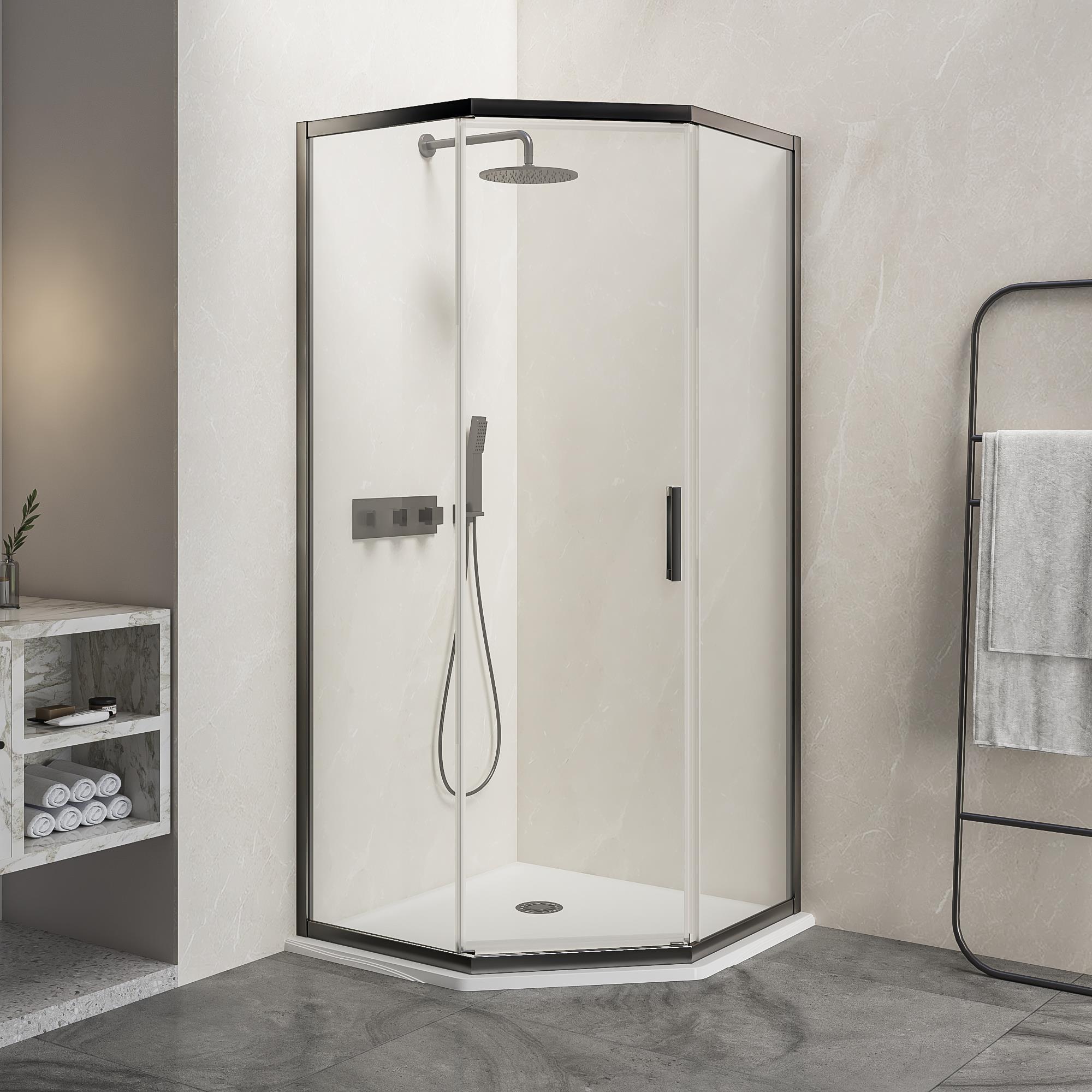816Z31 Diamond-shaped sliding door