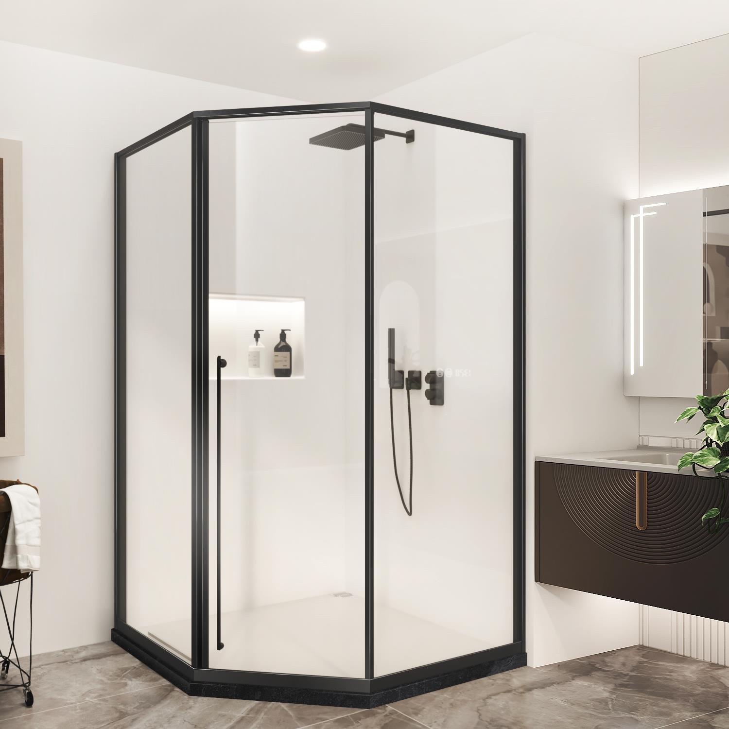803Z31 Diamond-shaped sliding door