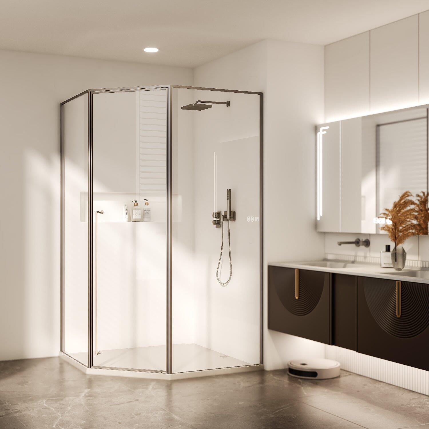 601Z31 Diamond-shaped rotating shaft door