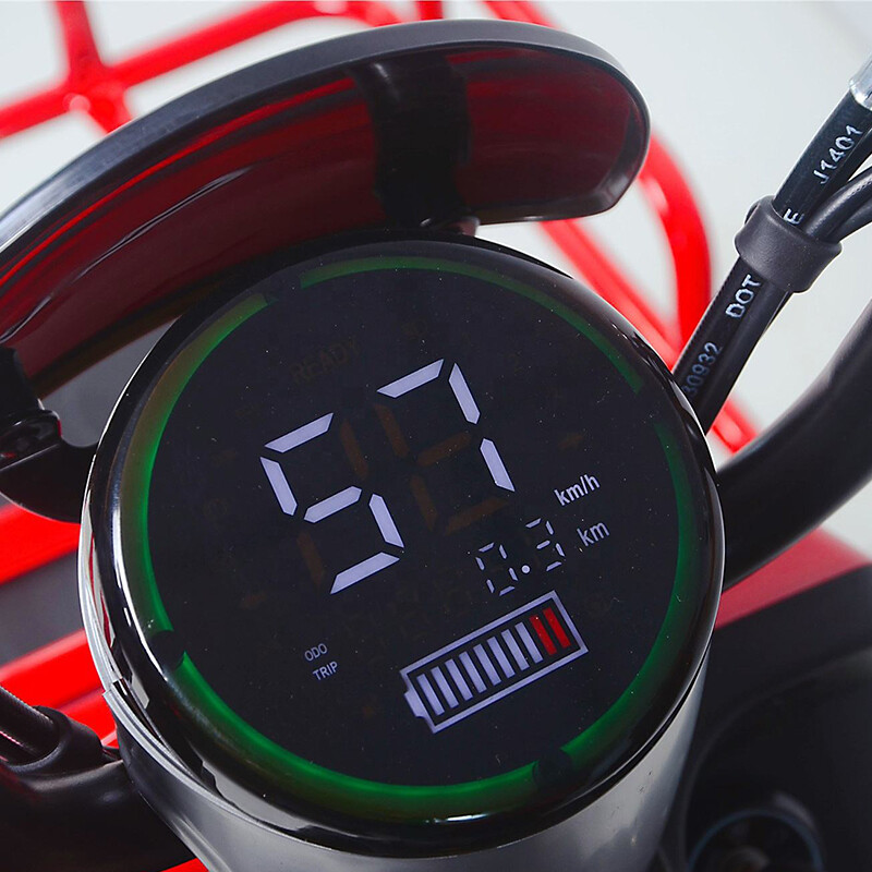 Fat Tire Electric Cargo Bike 72V 20Ah Hidden Lithium Battery 1000W Long Range Motor Ebike