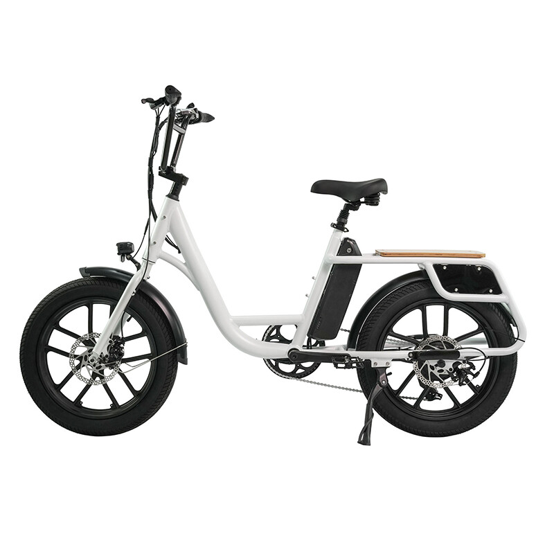 Electric City Bike Electric Tricycle 24 Inch 7 Speed 48V 500W/750W Fat Tire Cargo Ebike