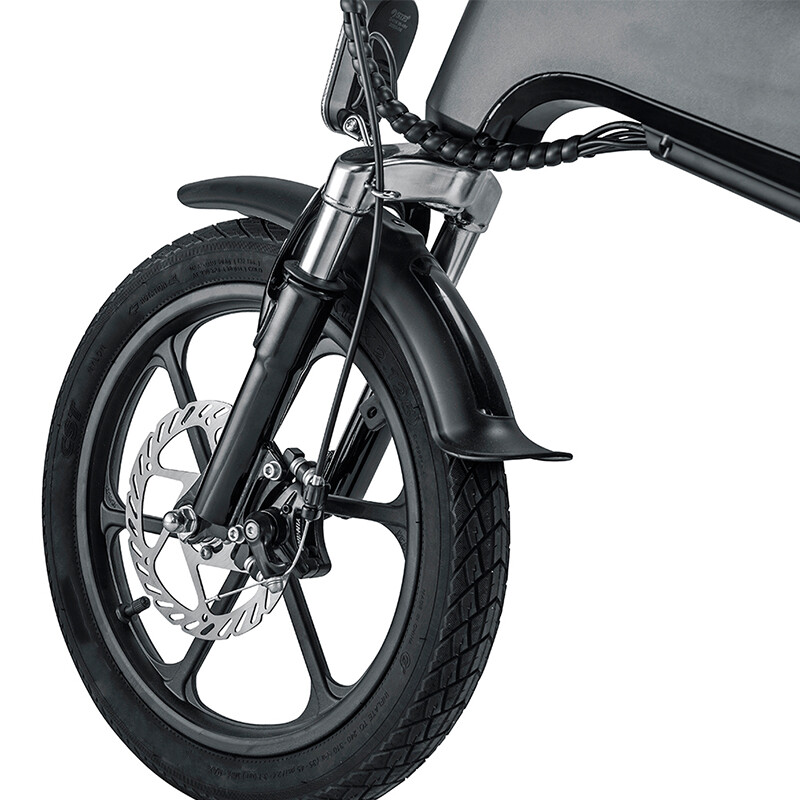 36V 8.7Ah lithium Battery 16 Inch Folding Electric Bike 250W Classic Mini Bike