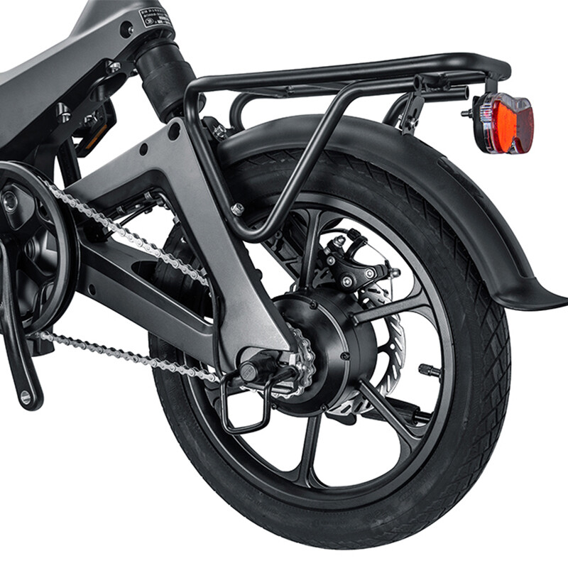 36V 8.7Ah lithium Battery 16 Inch Folding Electric Bike 250W Classic Mini Bike