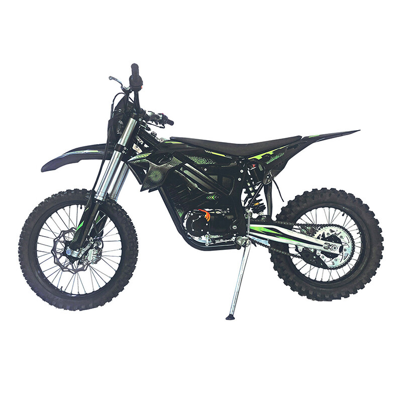 12000W Mid Drive Electric Dirt Bike Hydraulic Disc Brake Ebike
