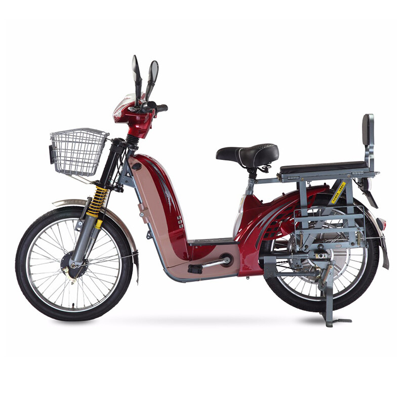 48v 500w Electric Delivery Bike Cargo Bike Electric Food Delivery Bike With Big Loading Capacity