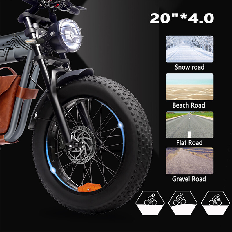 48V 20AH 1200W Long Range Powerful Electric Motorcycle