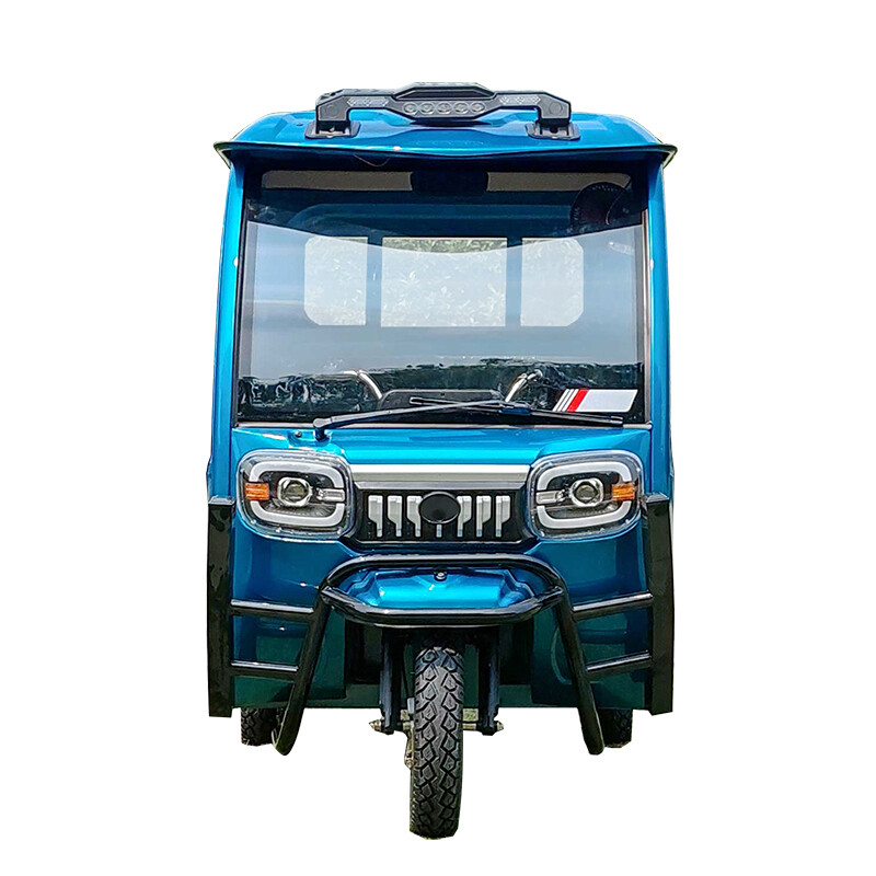 Enclosed Cab Rally Heavy Cargo Hydraulic Electric Tricycle