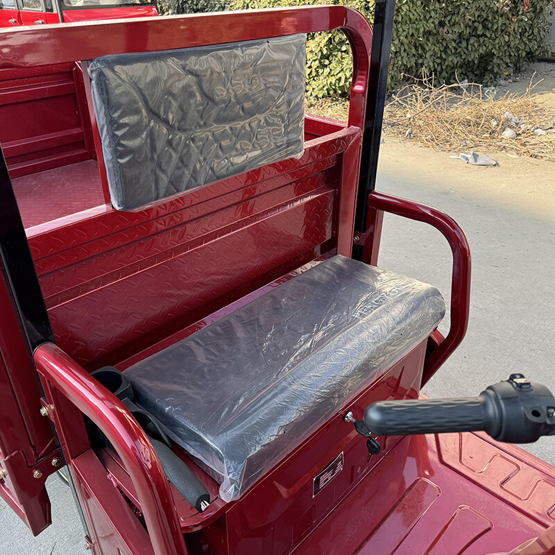 Electric Cargo Tricycle With Cabin Three Wheel Car for Farming and Transport