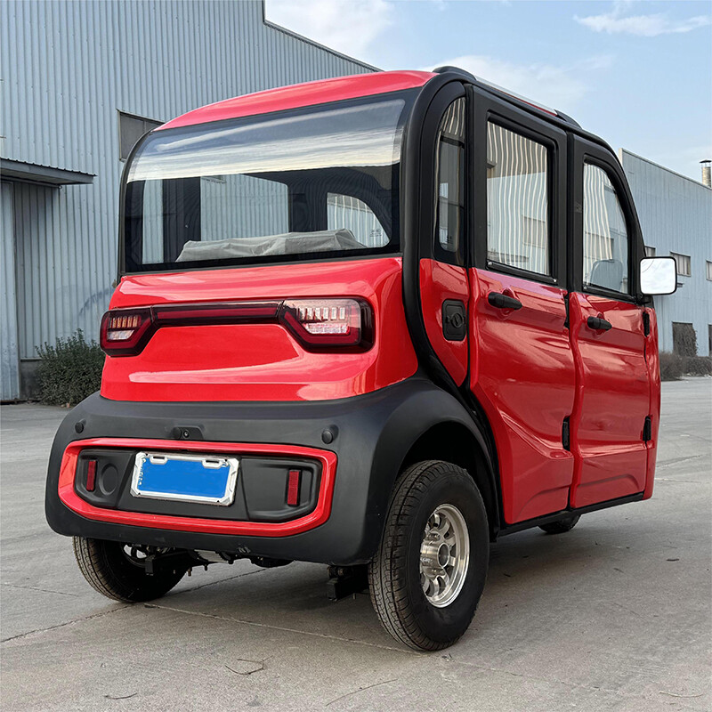 Passenger Closed Cabin Electric Tricycle For Seniors