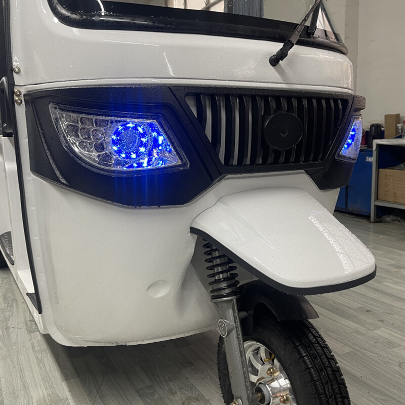 Tuk Tuk Moto Taxi 800w 1000w 1200w Eletricycle Passenger Tricycle Electric Rickshaw