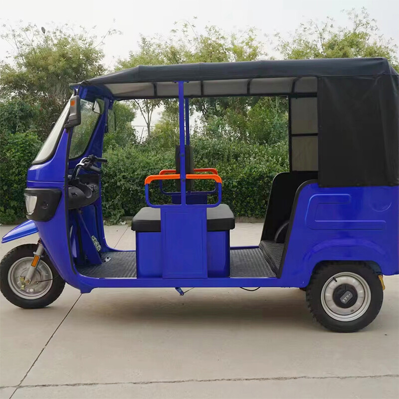 6-Seat Passenger Tuk Tuk 3 Wheel Electric Rickshaw