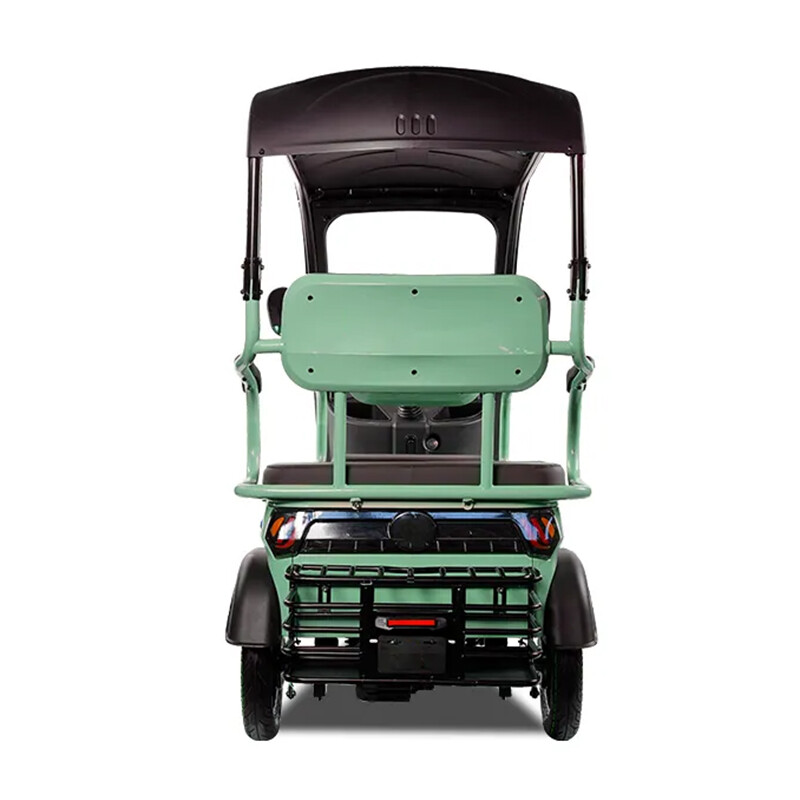 Electric Passenger Tricycle with Roof