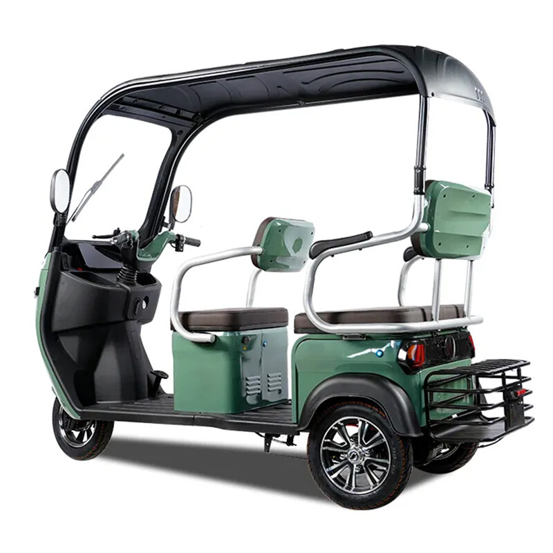 Electric Passenger Tricycle with Roof