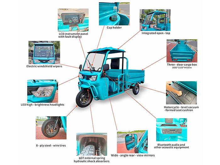 Basic structure and types of tricycles