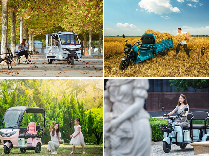 People who use tricycles