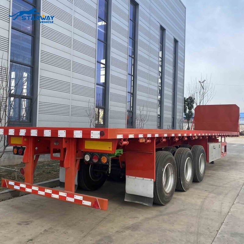 40 Foot 20 ft container Flatbed Semi Trailer for Sale