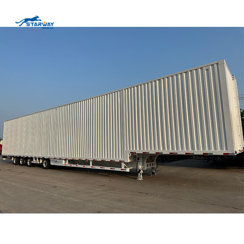 53ft Dry Van Box Semi Trailer for Sale