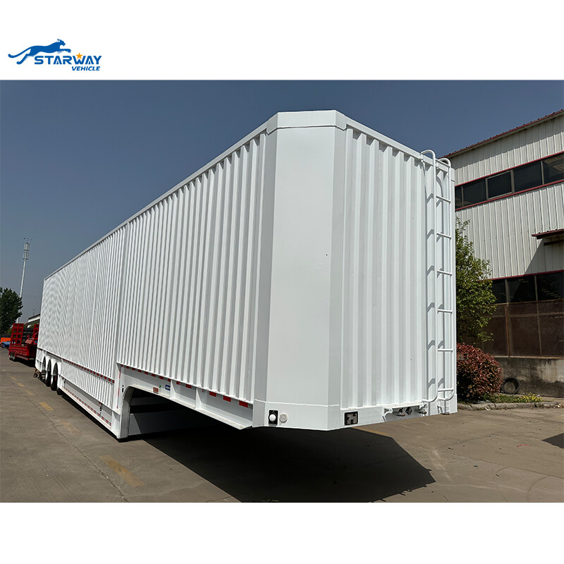 53ft Dry Van Box Semi Trailer for Sale