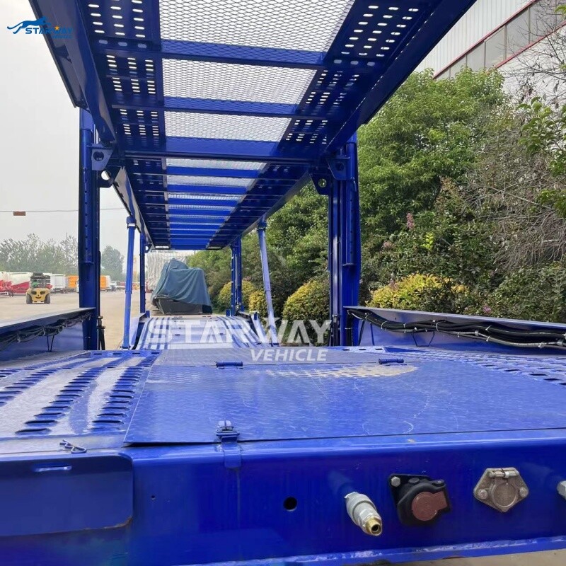 2 Axles 8 Car Carrier Semi Trailer