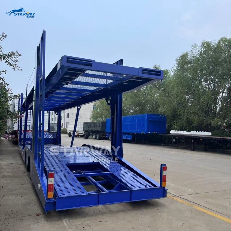 2 Axles 8 Car Carrier Semi Trailer