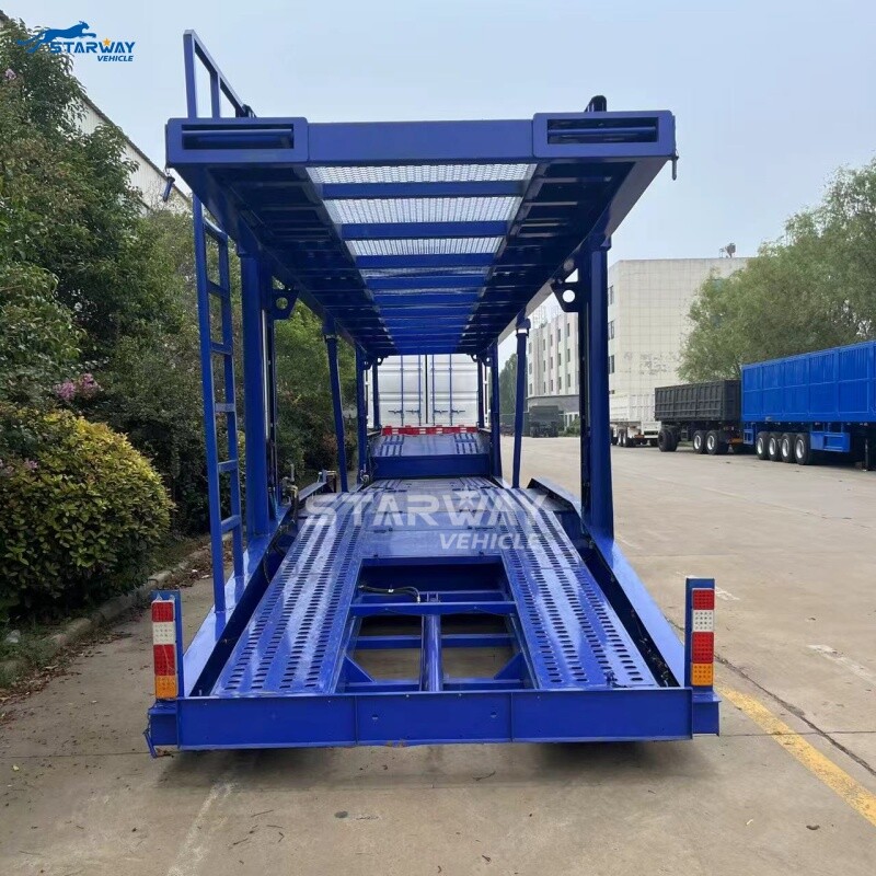 2 Axles 8 Car Carrier Semi Trailer