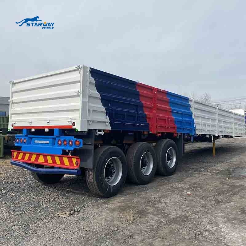 40 Ton Drop Side Semi Trailer
