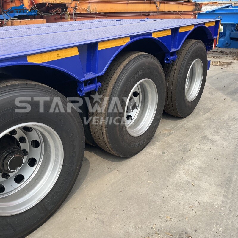 80 ton Hydraulic Detachable Gooseneck Lowboy Trailer