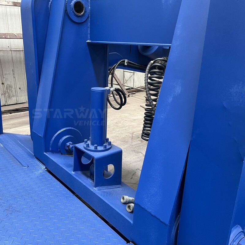 Remorque à col de cygne détachable de 120 tonnes à vendre