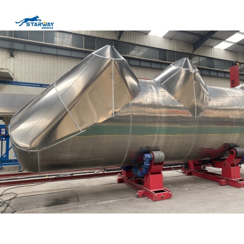 60 cbm Bulk Flour Tanker Semi Trailer