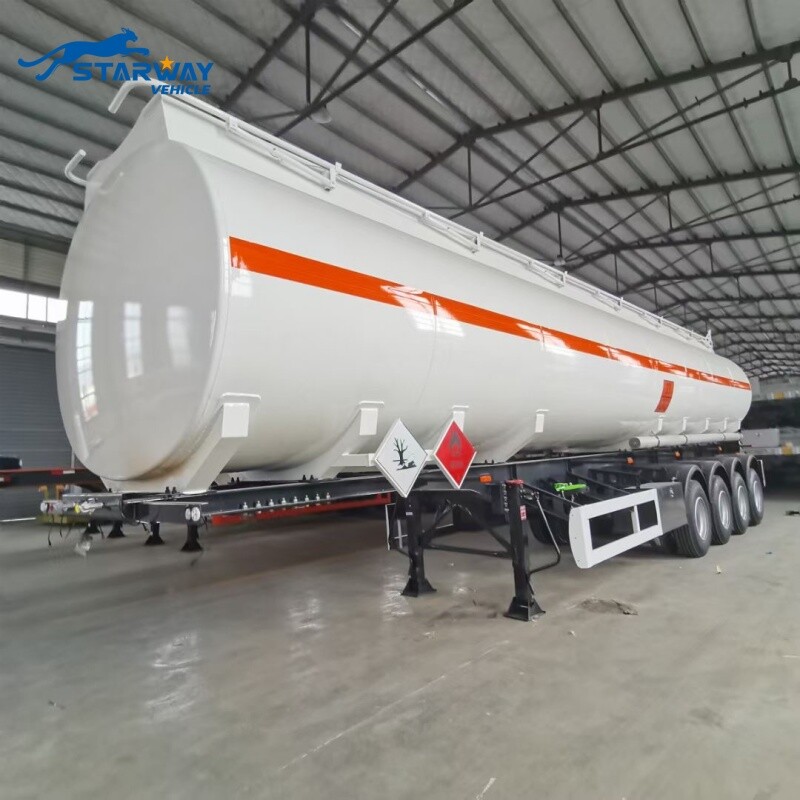 Réservoir de carburant de 50 000 litres Camion-remorque