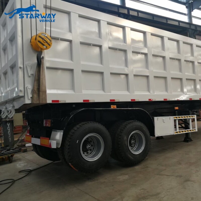 30 Ton 2 Axles Dump Trailer