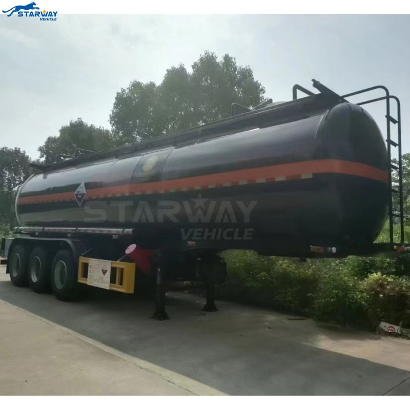 Starway Remorque-citerne pour acide sulfurique