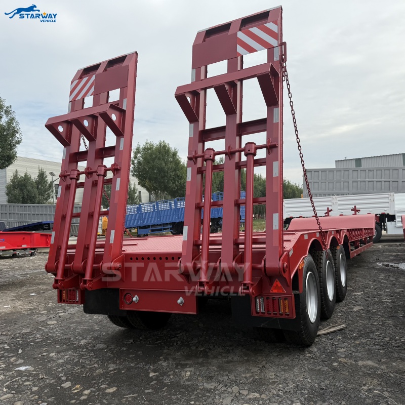 Camion à plateau 3 essieux