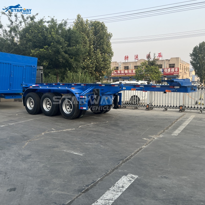 Remorque à 2 essieux 20ft Skeleton Trailer en vente