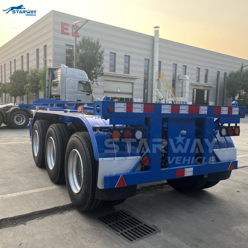 Remorque à 2 essieux 20ft Skeleton Trailer en vente