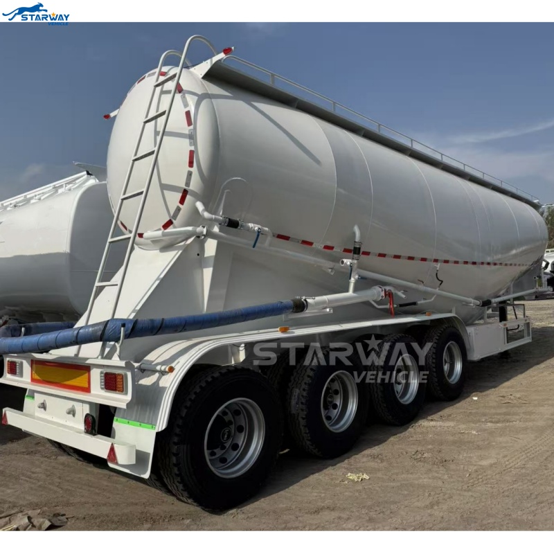 Remorque citerne à ciment 4 essieux à vendre