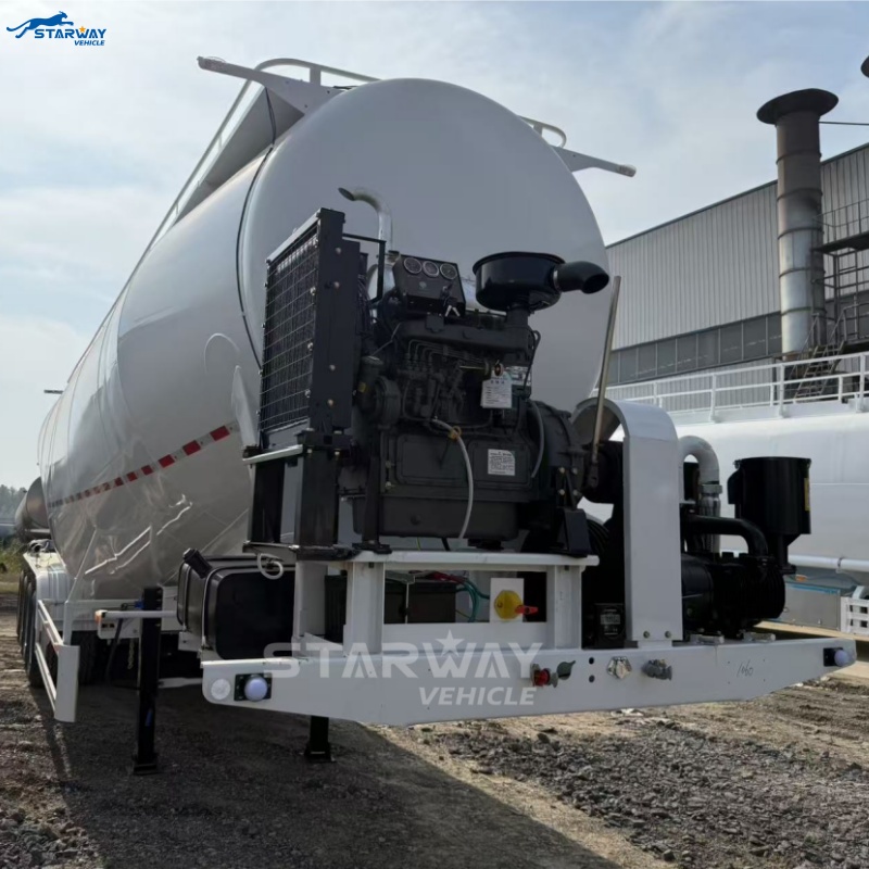 Remorque citerne à ciment 4 essieux à vendre