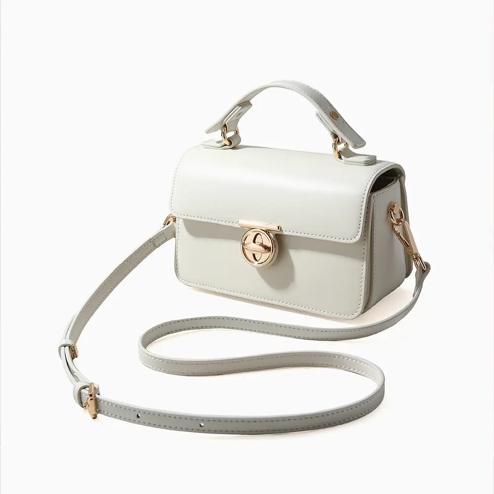 new luxury genuine leather handbag for women design fashion high quality cowhide ladies shoulder bag crossbody bag