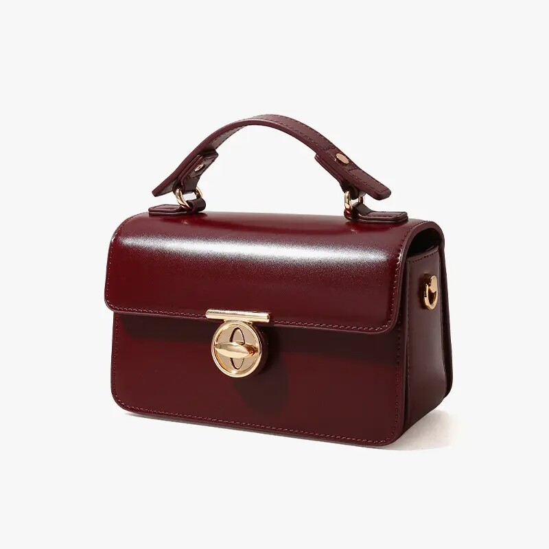 new luxury genuine leather handbag for women design fashion high quality cowhide ladies shoulder bag crossbody bag