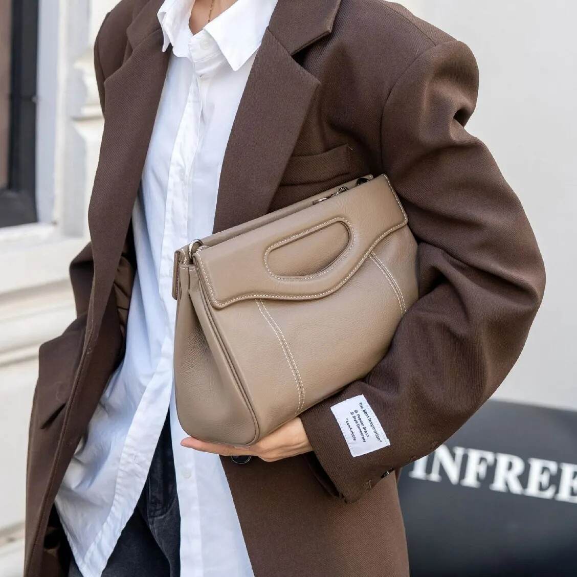 luxury genuine leather handbag for women New high-quality shoulder bag for women made of cowhide