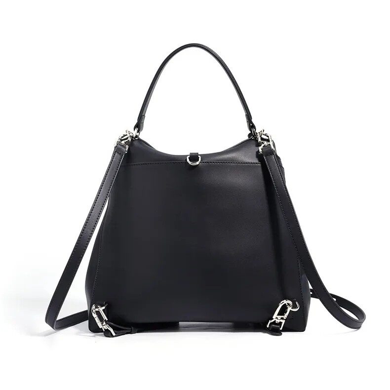 new women's backpack made of genuine leather High quality multifunctional hand bag made of cowhide with large capacity for women