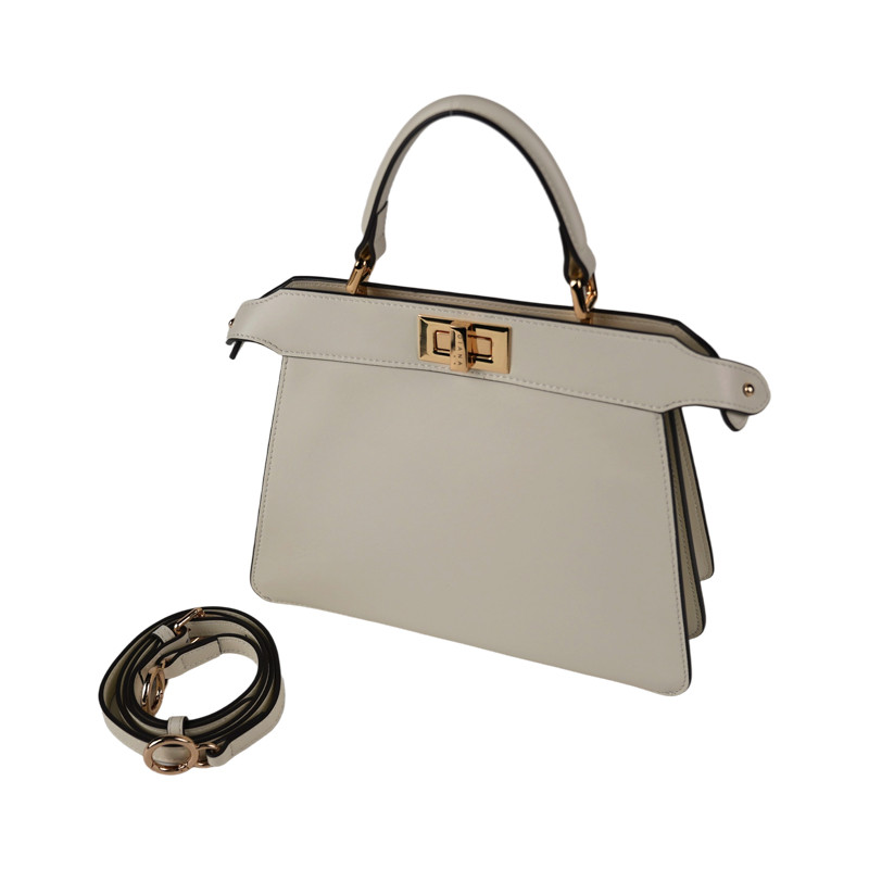 Classic Girl Lock handbag 2025 new style handbag messenger bag saddle bag 